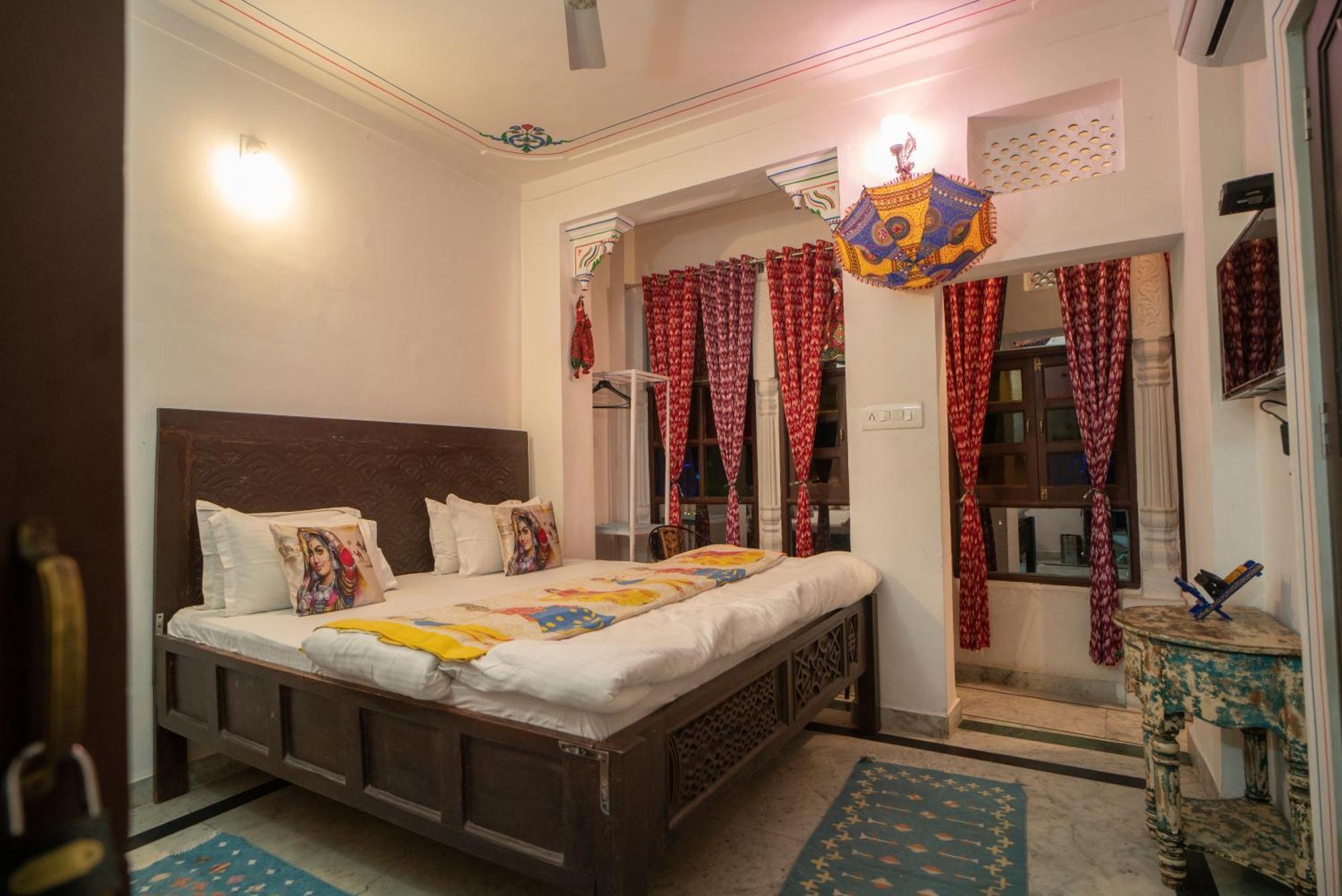 A Pousada Soham Haveli Udaipur Exterior foto