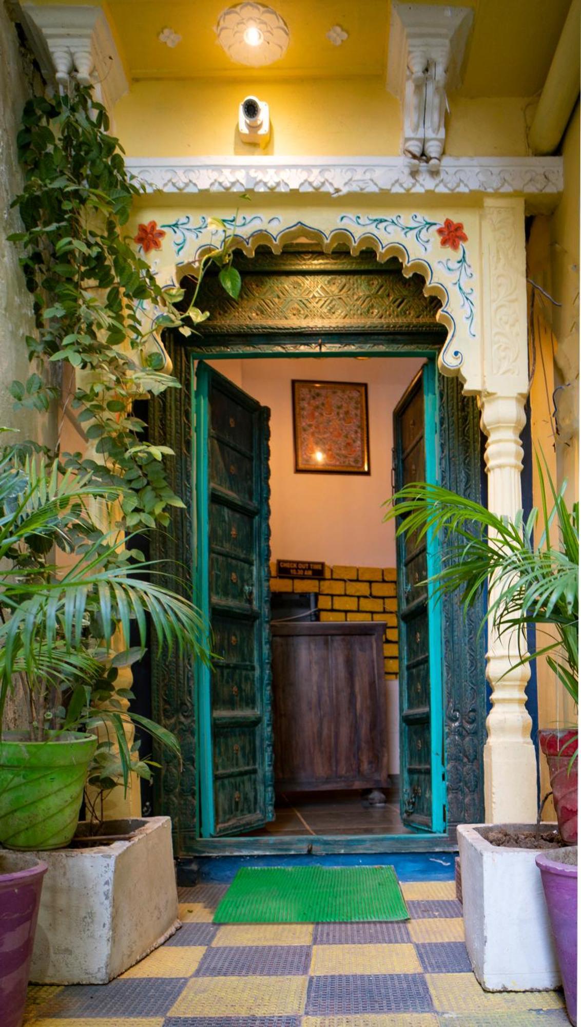 A Pousada Soham Haveli Udaipur Exterior foto