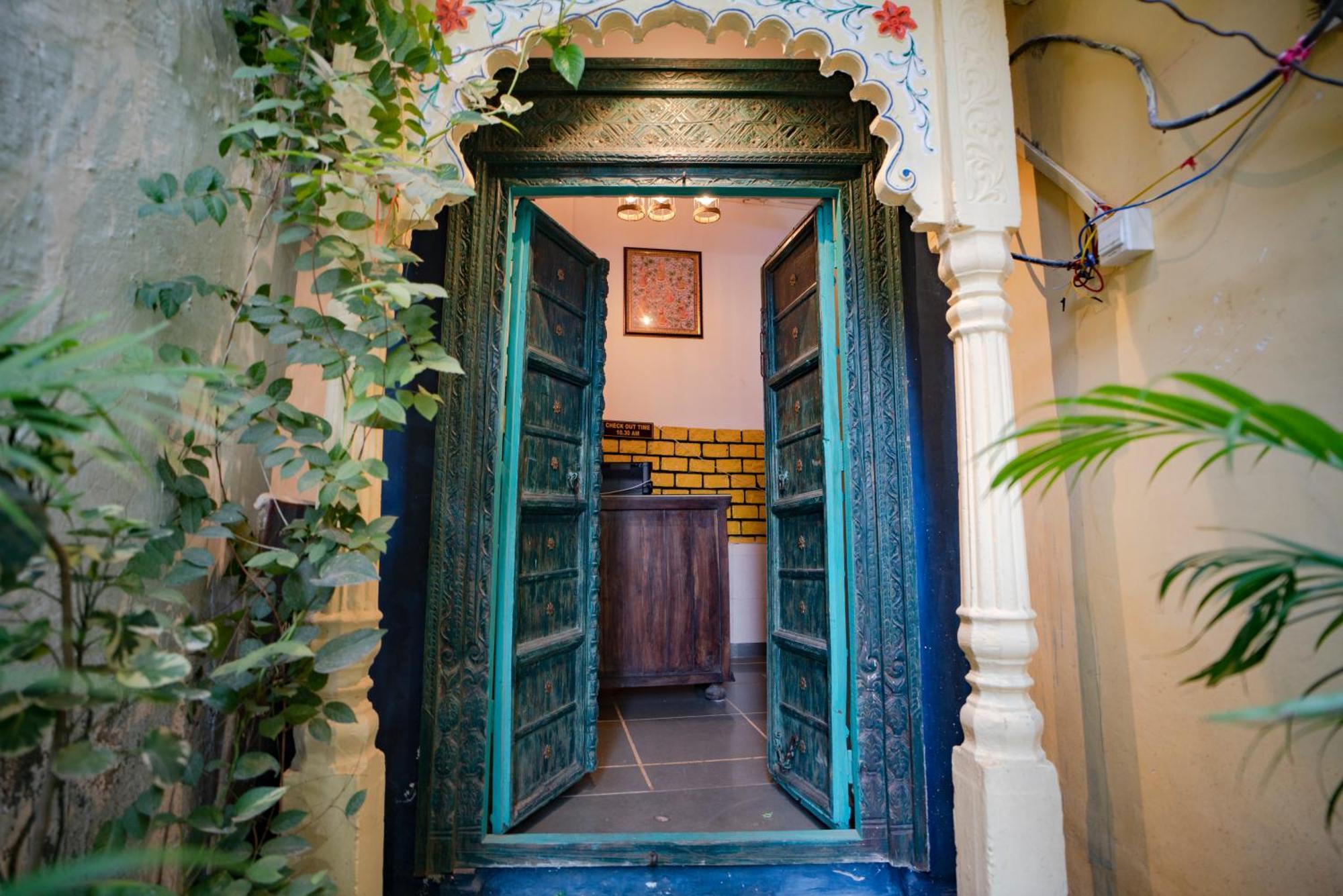 A Pousada Soham Haveli Udaipur Exterior foto